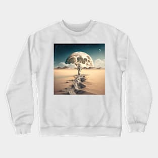 Last Austronaut on the moon Crewneck Sweatshirt